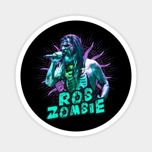 rob zombie - urban grunge Magnet